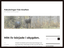 Tablet Screenshot of knaften.se